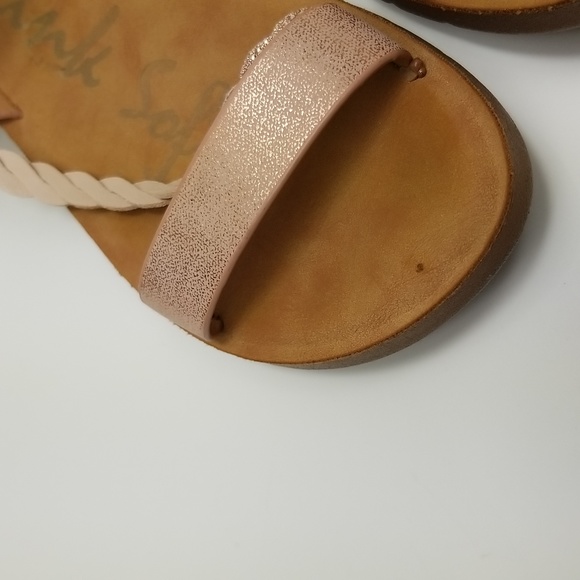 Girls Sandals Rose Gold Size 3 - Picture 8 of 15